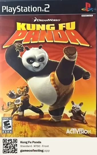 Kung Fu Panda PlayStation 2, NTSC box front