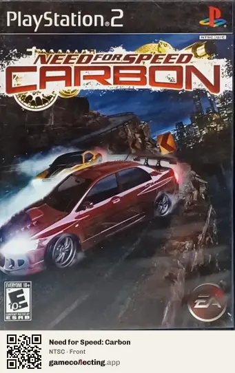Need for Speed: Carbon PlayStation 2, NTSC box front