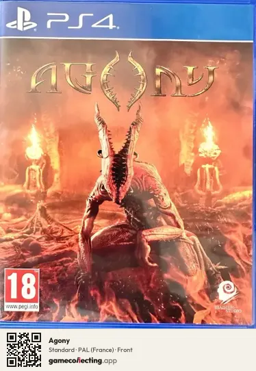 Agony PlayStation 4, France box front