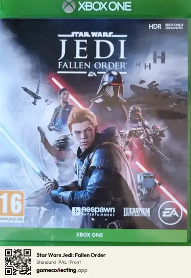 Star Wars Jedi: Fallen Order Xbox One, PAL box front