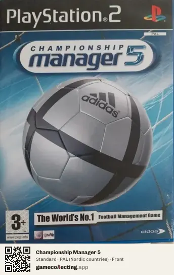 Championship Manager 5 PlayStation 2, Nordic countries box front