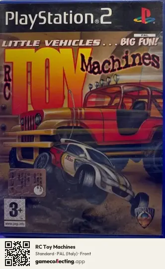 RC Toy Machines PlayStation 2, Italy box front