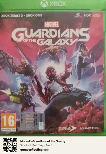 Marvel's Guardians of the Galaxy Xbox Series X, Italy box front