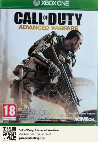 Call of Duty: Advanced Warfare Xbox One, France box front