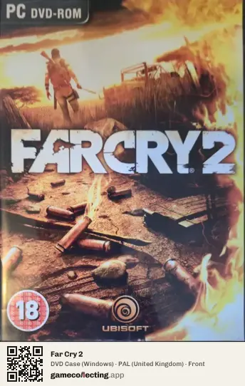 Far Cry 2 Computer, United Kingdom box front