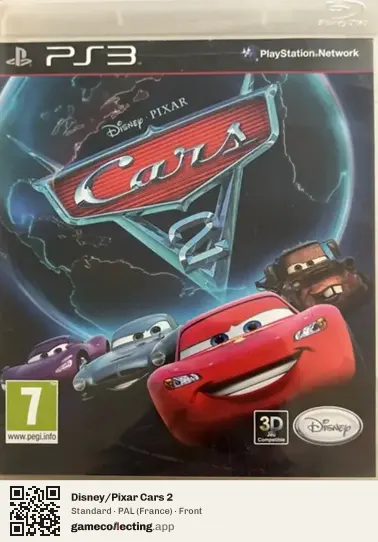 Disney/Pixar Cars 2 PlayStation 3, France box front
