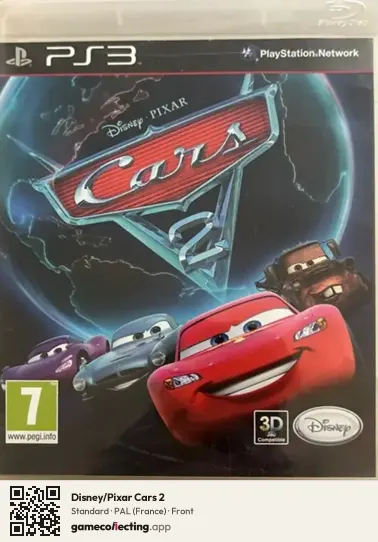 Disney/Pixar Cars 2 PlayStation 3, France box front