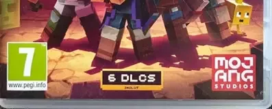 Minecraft Dungeons, the USK square on its front