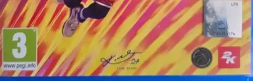 NBA 2K24, the PEGI square on its front