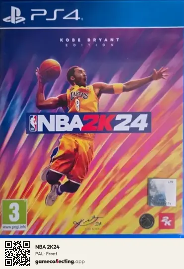NBA 2K24 PlayStation 4, PAL box front