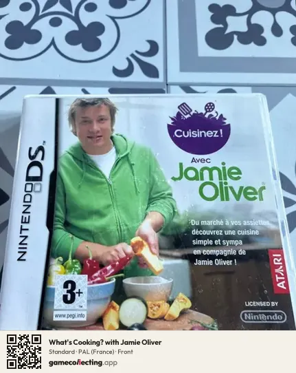What's Cooking? with Jamie Oliver Nintendo DS, France box front
