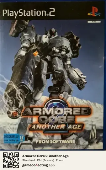 Armored Core 2: Another Age PlayStation 2, France box front