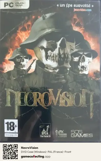NecroVision Computer, France box front