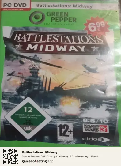 Battlestations: Midway Computer, Germany box front