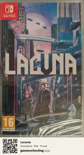 Lacuna Nintendo Switch, PAL box front