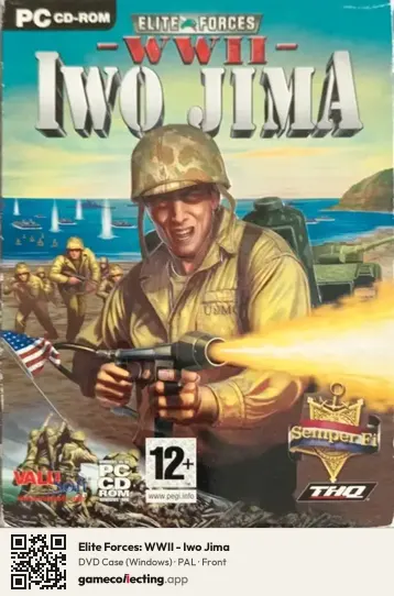 Elite Forces: WWII - Iwo Jima Computer, PAL box front