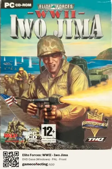 Elite Forces: WWII - Iwo Jima Computer, PAL box front