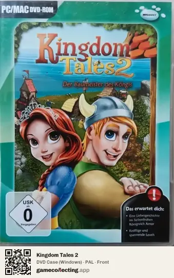 Kingdom Tales 2 Computer, PAL box front