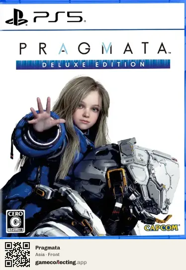 Pragmata PlayStation 5, Asia box front