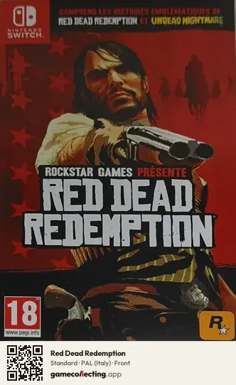Red Dead Redemption Nintendo Switch, Italy box front