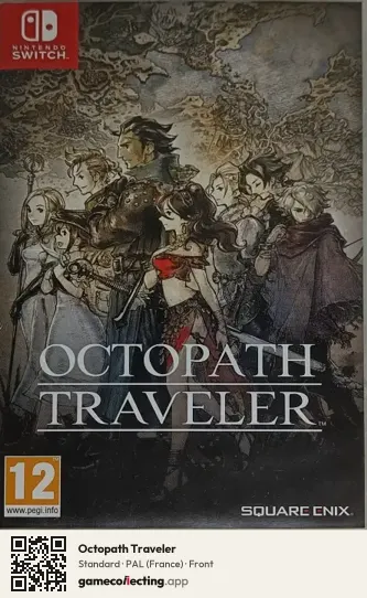 Octopath Traveler Nintendo Switch, France box front