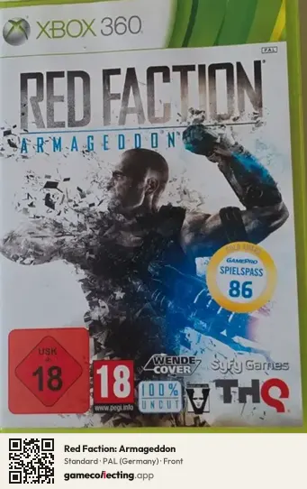 Red Faction: Armageddon Xbox 360, Germany box front