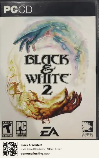 Black & White 2 Computer, NTSC box front