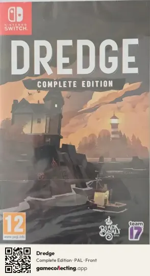 Dredge Nintendo Switch, PAL box front