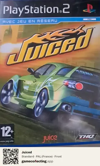 Juiced PlayStation 2, France box front