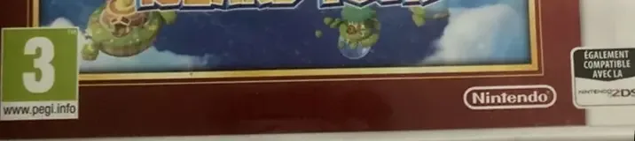 Mario Party: Island Tour, the PEGI square on its front