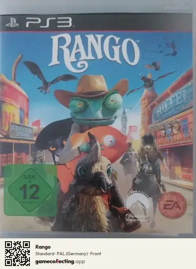 Rango PlayStation 3, Germany box front