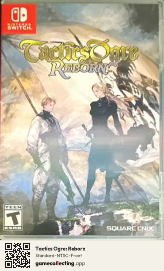 Tactics Ogre: Reborn Nintendo Switch, NTSC box front