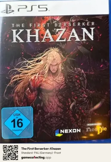 The First Berserker: Khazan PlayStation 5, Germany box front