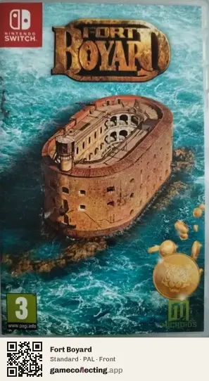 Fort Boyard Nintendo Switch, PAL box front