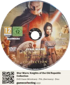 Star Wars: Knights of the Old Republic Collection Computer, PAL disc