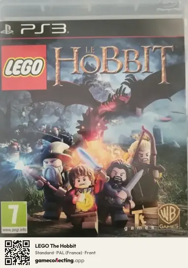 LEGO The Hobbit PlayStation 3, France box front