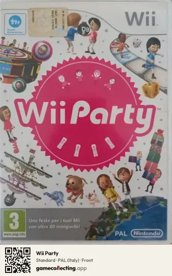 Wii Party Nintendo Wii, Italy box front