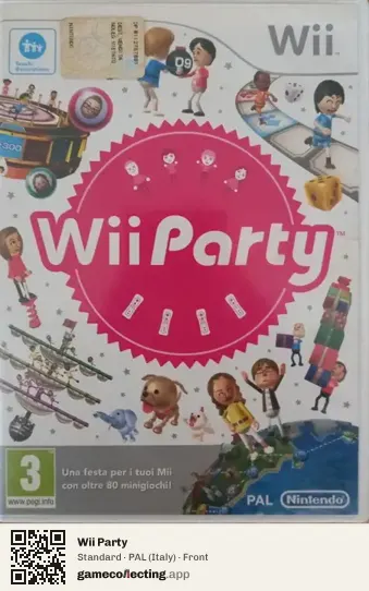 Wii Party Nintendo Wii, Italy box front