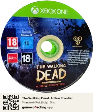 The Walking Dead: A New Frontier Xbox One, PAL disc