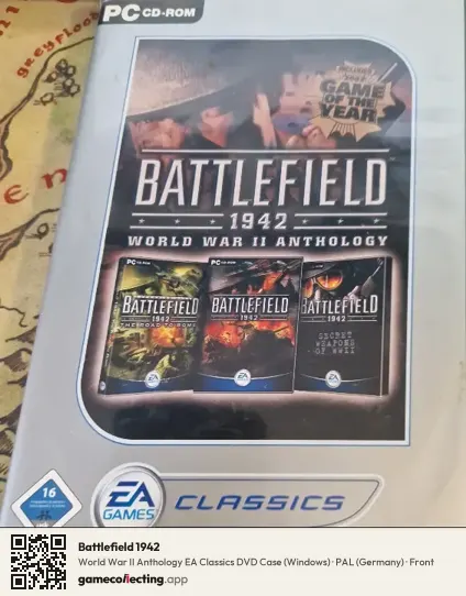 Battlefield 1942 Computer, Germany box front
