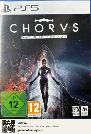 Chorus PlayStation 5, Germany box front