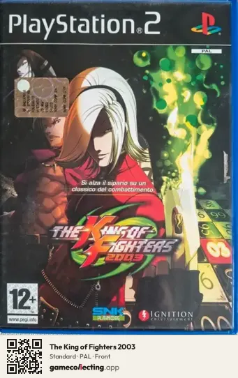 The King of Fighters 2003 PlayStation 2, PAL box front
