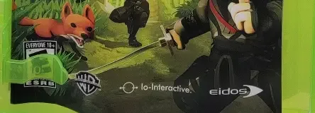 Mini Ninjas, the ESRB box on its front