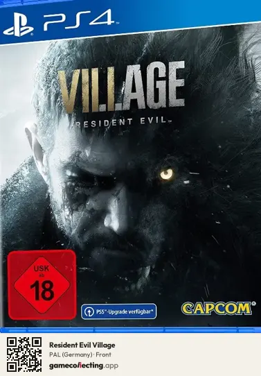 Resident Evil Village PlayStation 4, Germany box front