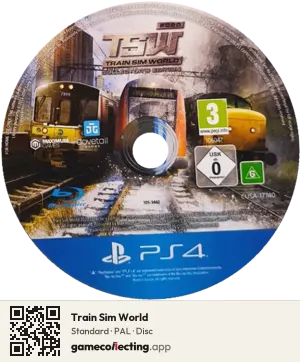 Train Sim World PlayStation 4, PAL disc