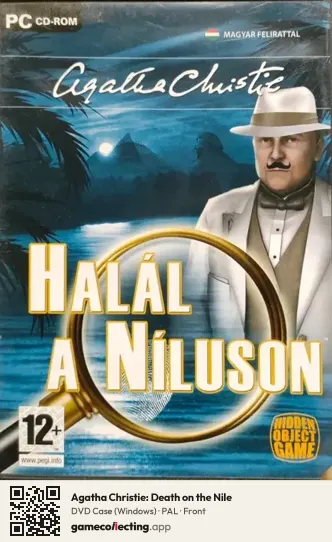 Agatha Christie: Death on the Nile Computer, PAL box front
