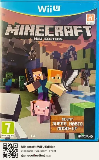 Minecraft: Wii U Edition Nintendo Wii U, Italy box front