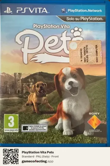 PlayStation Vita Pets PlayStation Vita, Italy box front