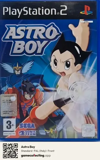 Astro Boy PlayStation 2, Italy box front