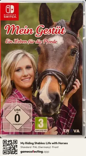 My Riding Stables: Life with Horses Nintendo Switch, Germany box front